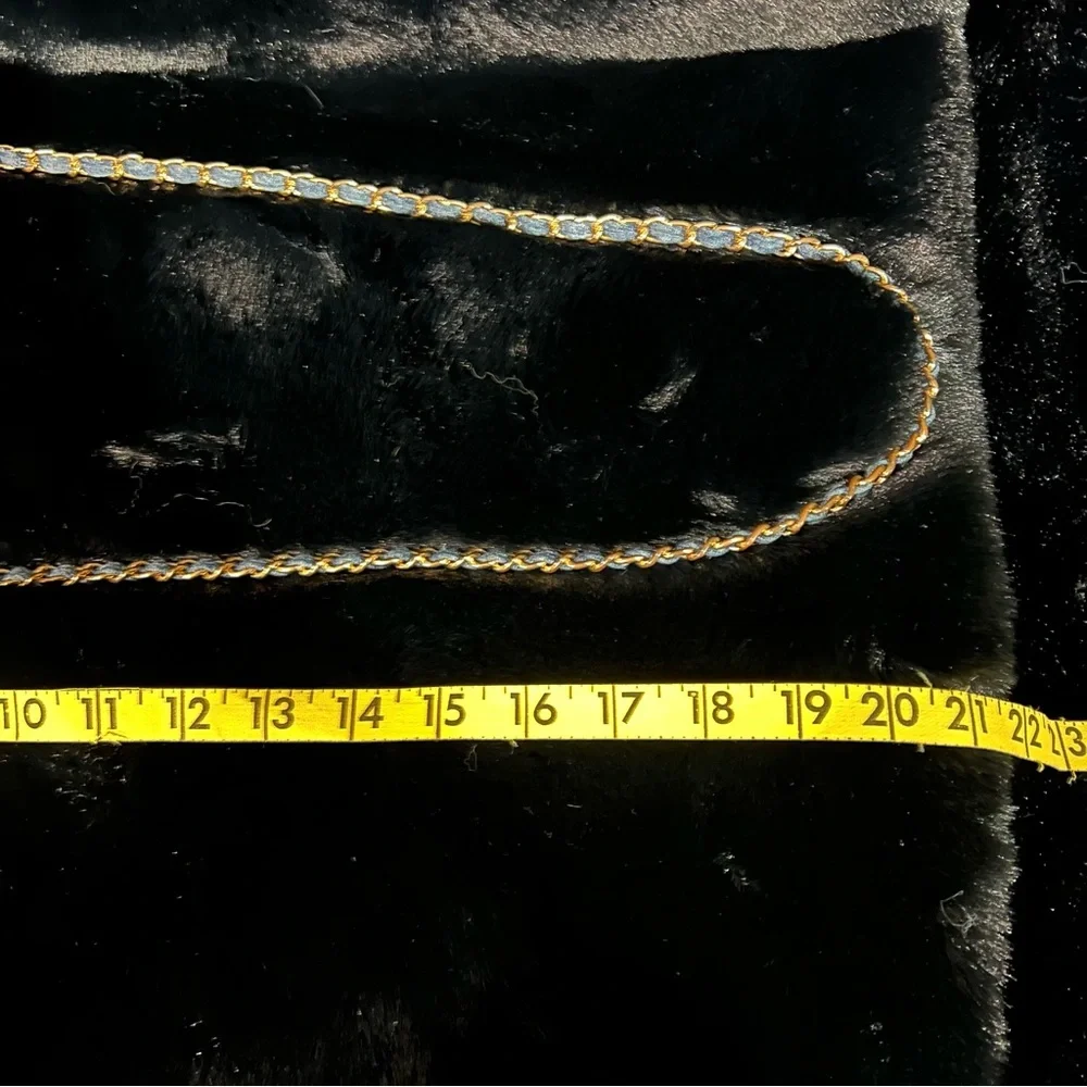 Chanel Beaute Blue Denim Logo Crossbody - Picture 12 of 12